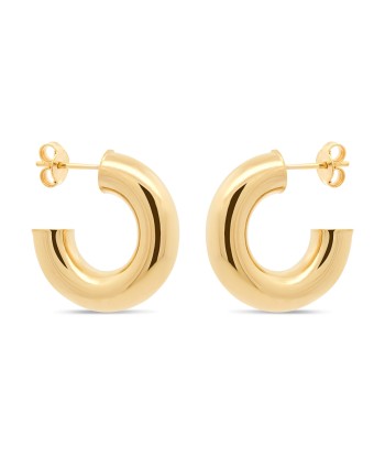 10KT Yellow Gold Tube Earring les ctes