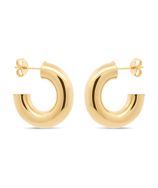 10KT Yellow Gold Tube Earring les ctes