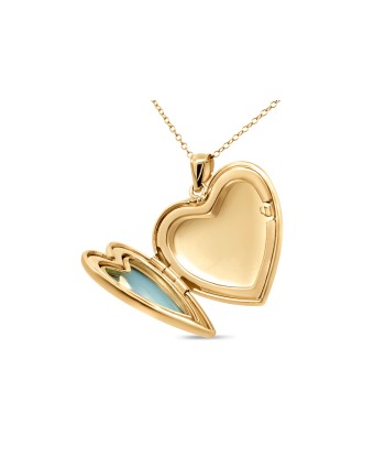 Casablanca Gold Plated Heart Locket Par le système avancé 