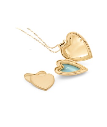 Casablanca Gold Plated Heart Locket Par le système avancé 