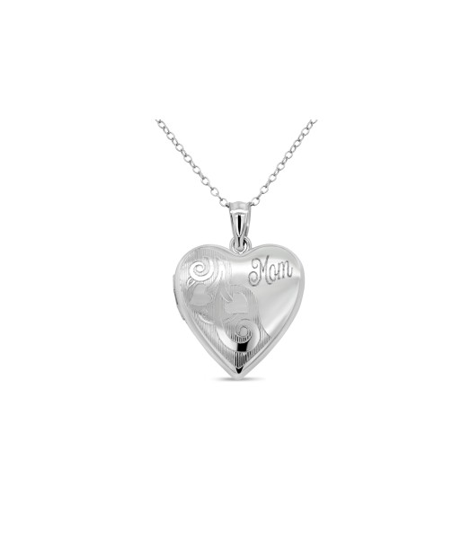 Casablanca Silver Mom Heart Locket de la marque