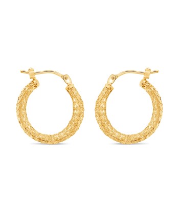 10KT Yellow Gold U Hoop Earrings Par le système avancé 