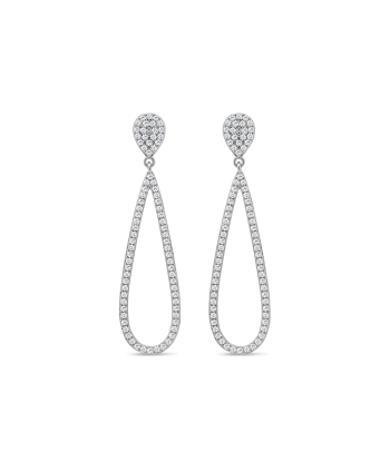 Casablanca Silver Open Teardrop Earrings Comment ça marche