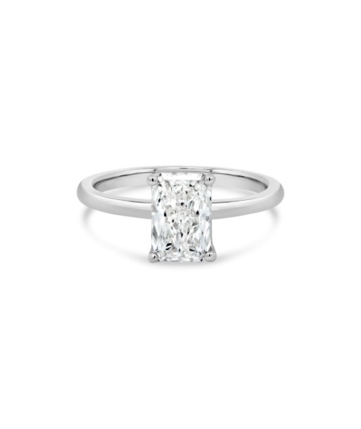 1.54CT Lab Grown Radiant Cut White Gold Engagement Ring Découvrez la collection