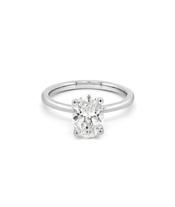 1.50CT Lab Grown Oval Cut Engagement Ring le concept de la Pate a emporter 