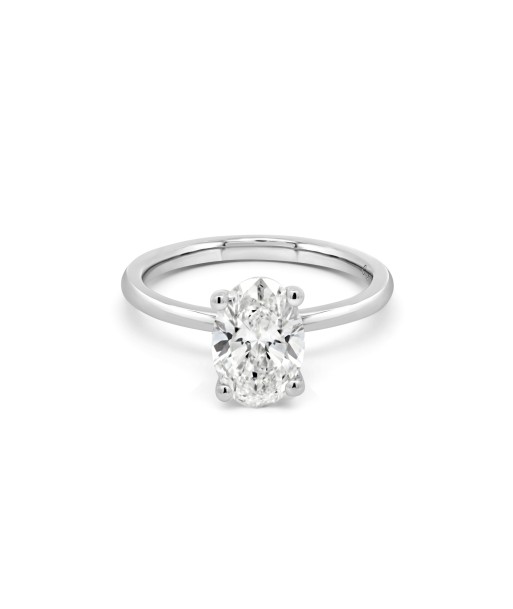 1.50CT Lab Grown Oval Cut Engagement Ring le concept de la Pate a emporter 