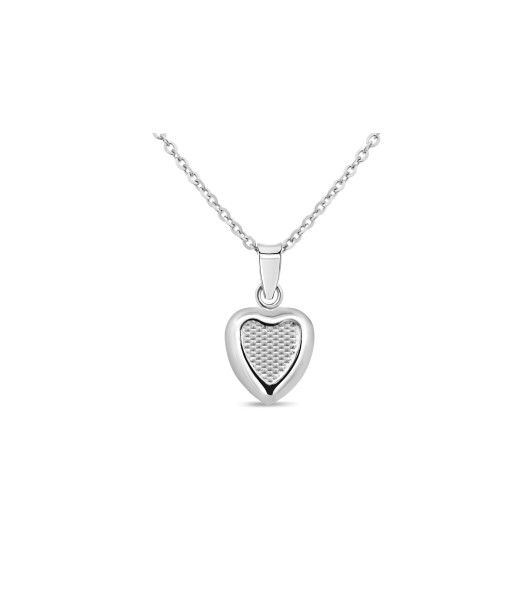 White Gold Small Heart Pendant d'Europe débarque