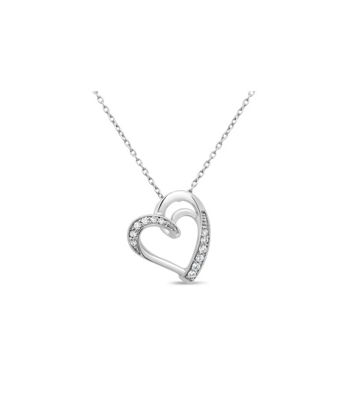 .07CT Diamond Heart Pendant store