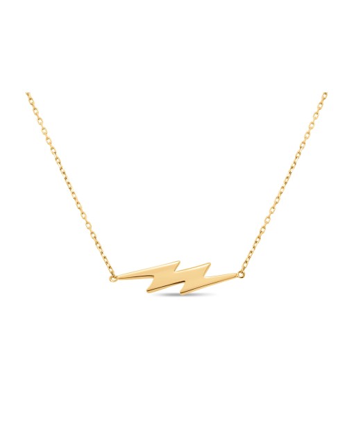 Yellow Gold Lightning Bolt Chain pas cheres