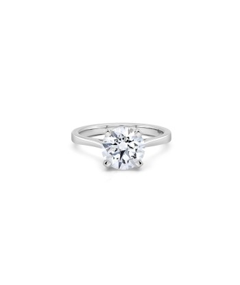 2.09CT Lab Grown Round Diamond White Gold Engagement Ring vous aussi creer 