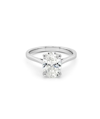 2.00CT Lab Grown Oval Cut Engagement Ring d'Europe débarque