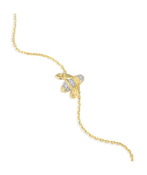 Monte Luna Gold Plated Bee Bracelet les ctes