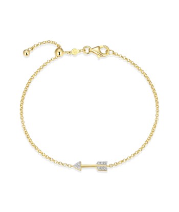 Monte Luna Gold Plated Arrow Bracelet Profitez des Offres !