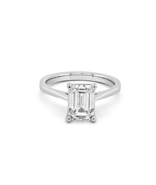 2.00CT Lab Grown Emerald Cut Engagement Ring du meilleur 