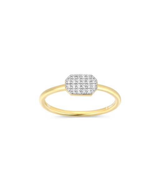 Monte Luna Gold Plated Sterling Silver Hex Ring l'achat 