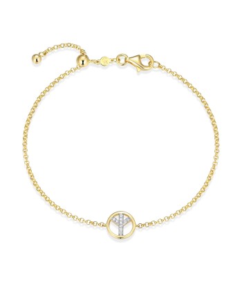 Monte Luna Gold Plated Peace Bracelet en ligne