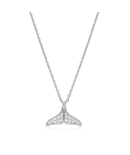 Monte Luna Sterling Silver Whale Tail Necklace les ligaments