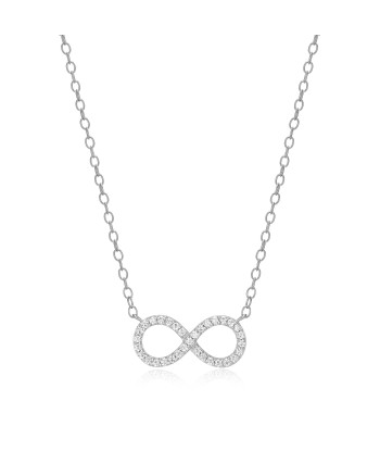 Monte Luna Sterling Silver Infinity Necklace 2024