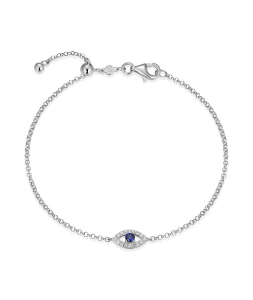 Monte Luna Silver Evil Eye Bracelet des créatures d'habitude