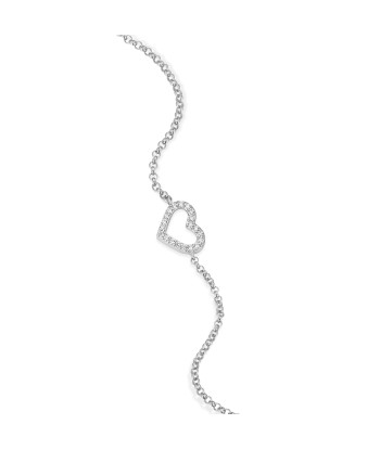 Monte Luna Silver Open Heart Bracelet acheter en ligne