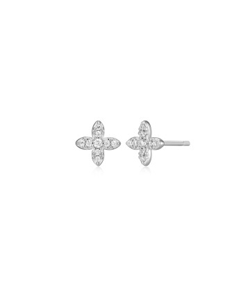 Monte Luna Silver Flower Stud Earrings online