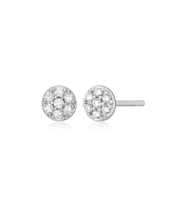 Monte Luna Silver Circle Stud Earrings sélection de produits