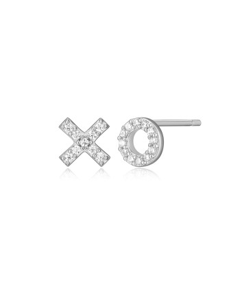 Monte Luna Silver XO Stud Earrings 50% de réduction en Octobre 2024