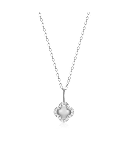 Monte Luna Sterling Silver Clover Necklace sélection de produits