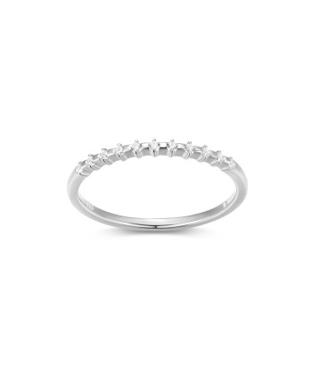 Monte Luna Sterling Silver Half Eternity Rings acheter