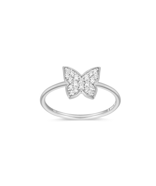 Monte Luna Sterling Silver Butterfly Ring de technologie