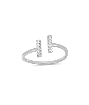 Monte Luna Sterling Silver Stick Ring meilleur choix