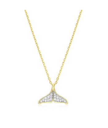 Monte Luna Gold Plated Whale Tail Necklace 2023