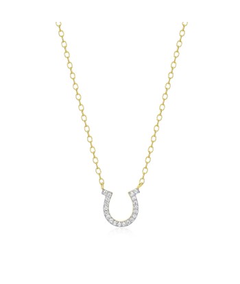 Monte Luna Gold Plated Horseshoe Necklace shop