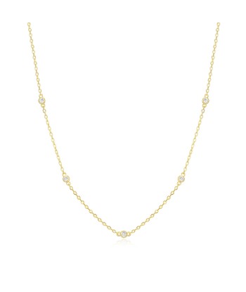 Monte Luna Gold Plated Yard Necklace Jusqu'à 80% De Réduction