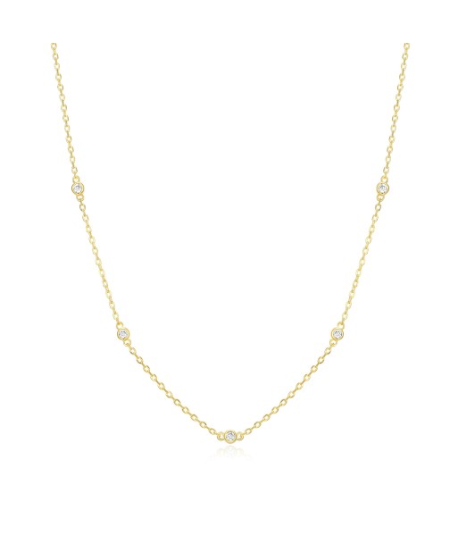 Monte Luna Gold Plated Yard Necklace Jusqu'à 80% De Réduction