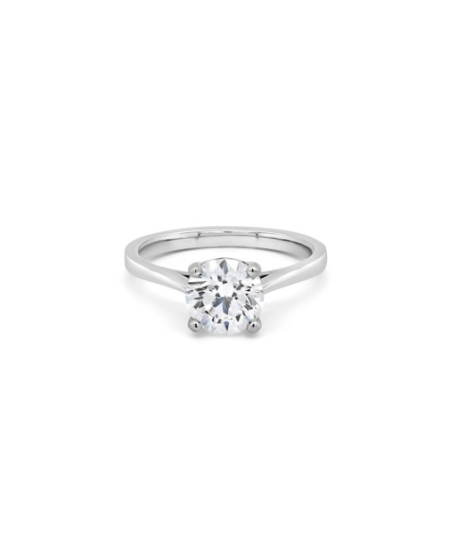 1.50CT Lab Grown Round Cut White Gold Engagement Ring JUSQU'A -70%! 