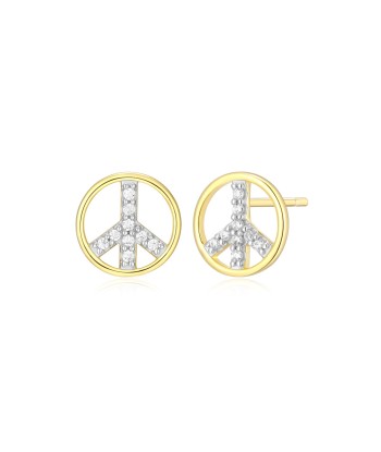 Monte Luna Gold Plated Crawler Stud Earrings en ligne des produits 