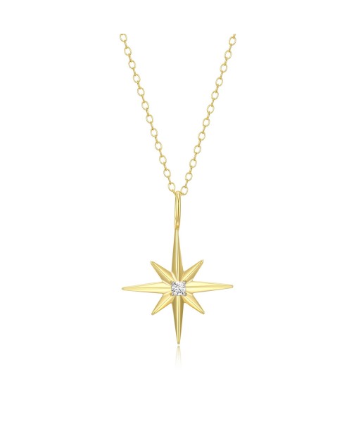 Monte Luna Gold Plated Star Necklace Jusqu'à 80% De Réduction