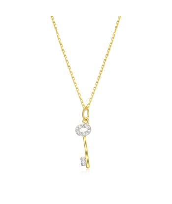 Monte Luna Gold Plated Key Necklace 2 - 3 jours ouvrés.