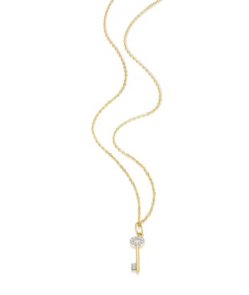 Monte Luna Gold Plated Key Necklace 2 - 3 jours ouvrés.