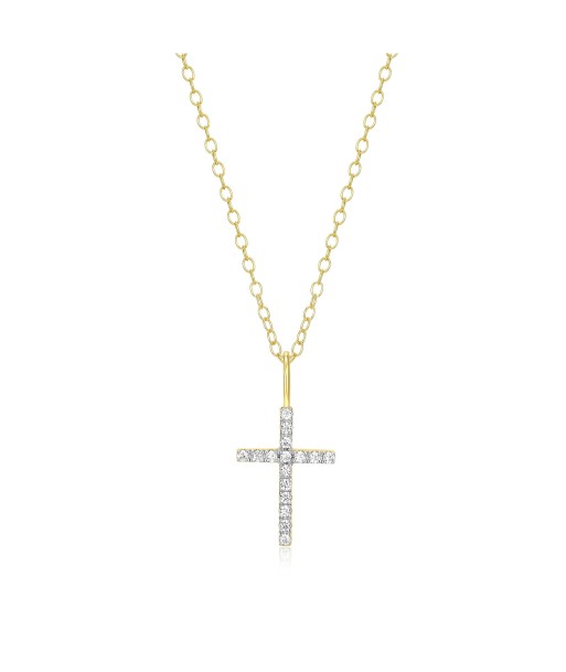 Monte Luna Gold Plated Cross Necklace de technologie