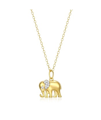 Monte Luna Gold Plated Elephant Necklace suggérées chez