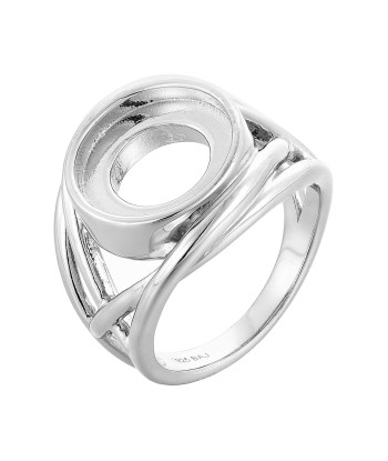 Casablanca Pop Weave Sterling Silver Ring shop