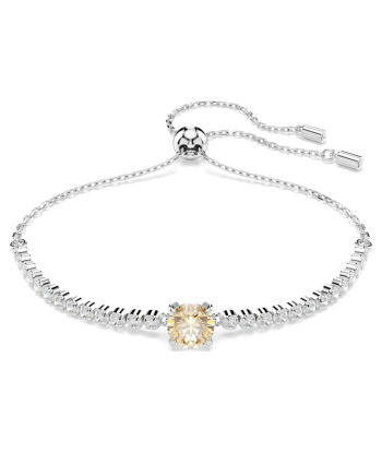 Swarovski Matrix Crystal Champagne Stone Bracelet français