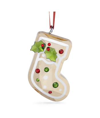 Swarovski Holiday Cheer Gingerbread Stocking Ornament paiement sécurisé