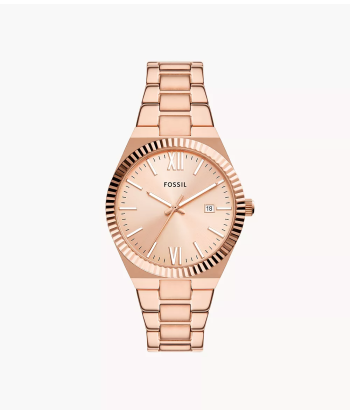 Fossil Scarlette Rose Gold Tone Watch Découvrez la collection