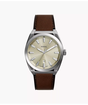 Fossil Everett Three Hand Watch livraison et retour toujours gratuits