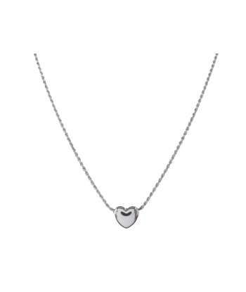 Casablanca Silver Puffy Heart Necklace Découvrez la collection