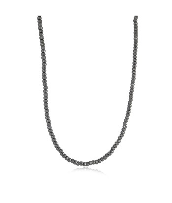 Italgem Stainless Steel Men's Hematite Necklace 50% de réduction en Octobre 2024