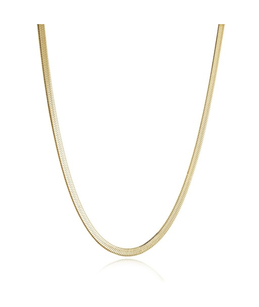 Italgem Stainless Steel & Gold Plated Herringbone Chain de la marque